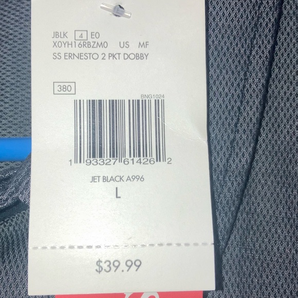 *New* Guess M/F Dobby 2 Pckt Shirt - Picture 5 of 13